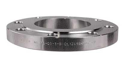 Фланец плоский 100-16-01-1-B-ст 12Х18Н10Т-IV ГОСТ 33259-2015