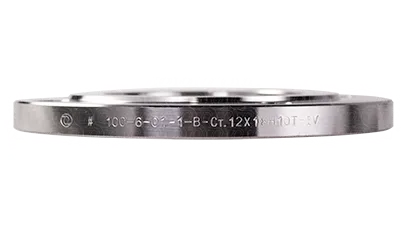 Фланец плоский 100-6-01-1-B-ст AISI 321-IV ГОСТ 33259-2015