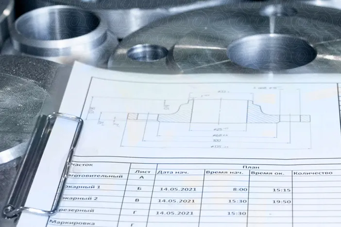 Изготовление фланцев по&nbsp;чертежам на заказ