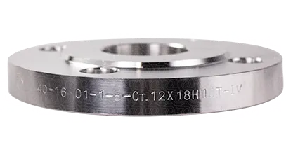 Фланец плоский 40-16-01-1-B-ст 12Х18Н10Т-IV ГОСТ 33259-2015
