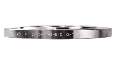 Фланец плоский 100-6-01-1-B-ст AISI 304-IV
