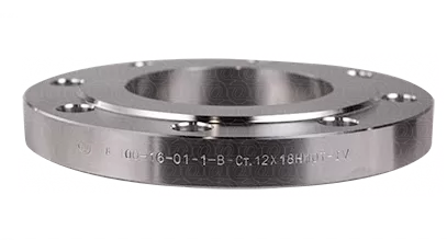 Фланец плоский 100-16-01-1-B-ст AISI 904l-IV ГОСТ 33259-2015